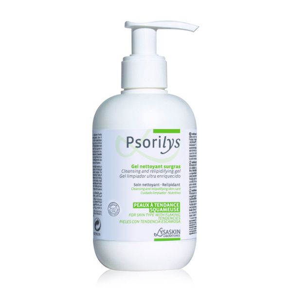 Psorilys lipiidikihti taastav puhastusgeel 200ml. 