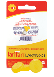 Larifan Laryngo ar ingveru un citronu garšu