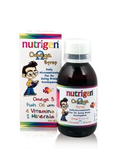 Nutrigen Omega Fish Oil Syrup, 1600mg