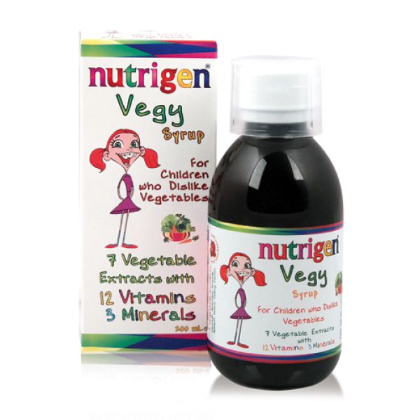 Nutrigen Vegy овощной сироп с витаминами